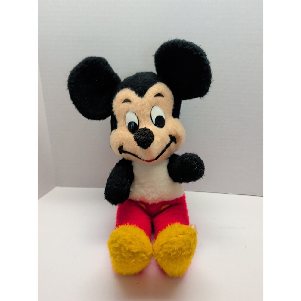Vintage Walt Disney Productions Mickey Mouse Plush 15" California Stuffed Toys